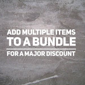 BUNDLE MULTIPLE ITEMS FOR EXTRA DISCOUNT